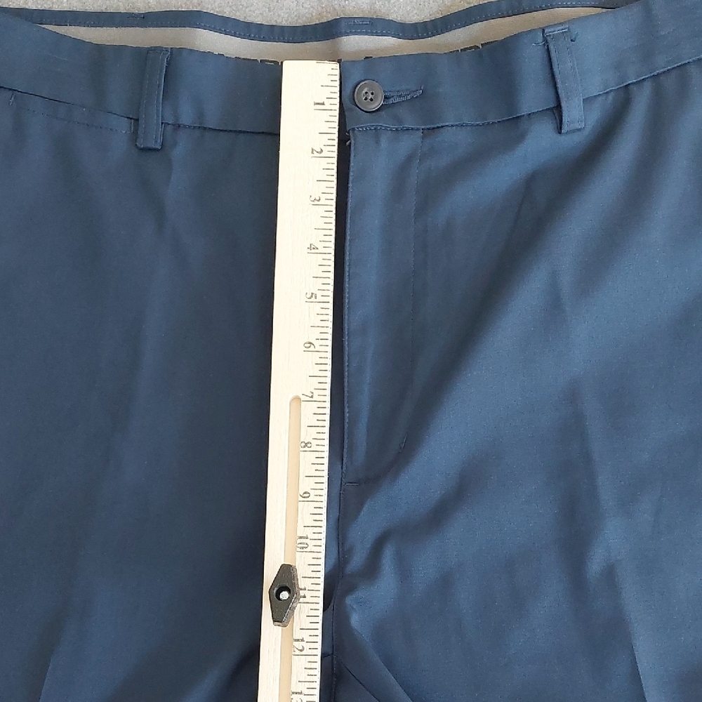 Roundtree & Yorke Performance Golf Shorts Navy Blue Size 40 - Picture 6 of 7